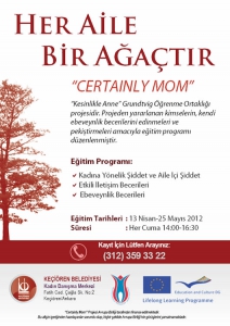 CERTANILY MOM!..  KESİNLİKLE ANNE