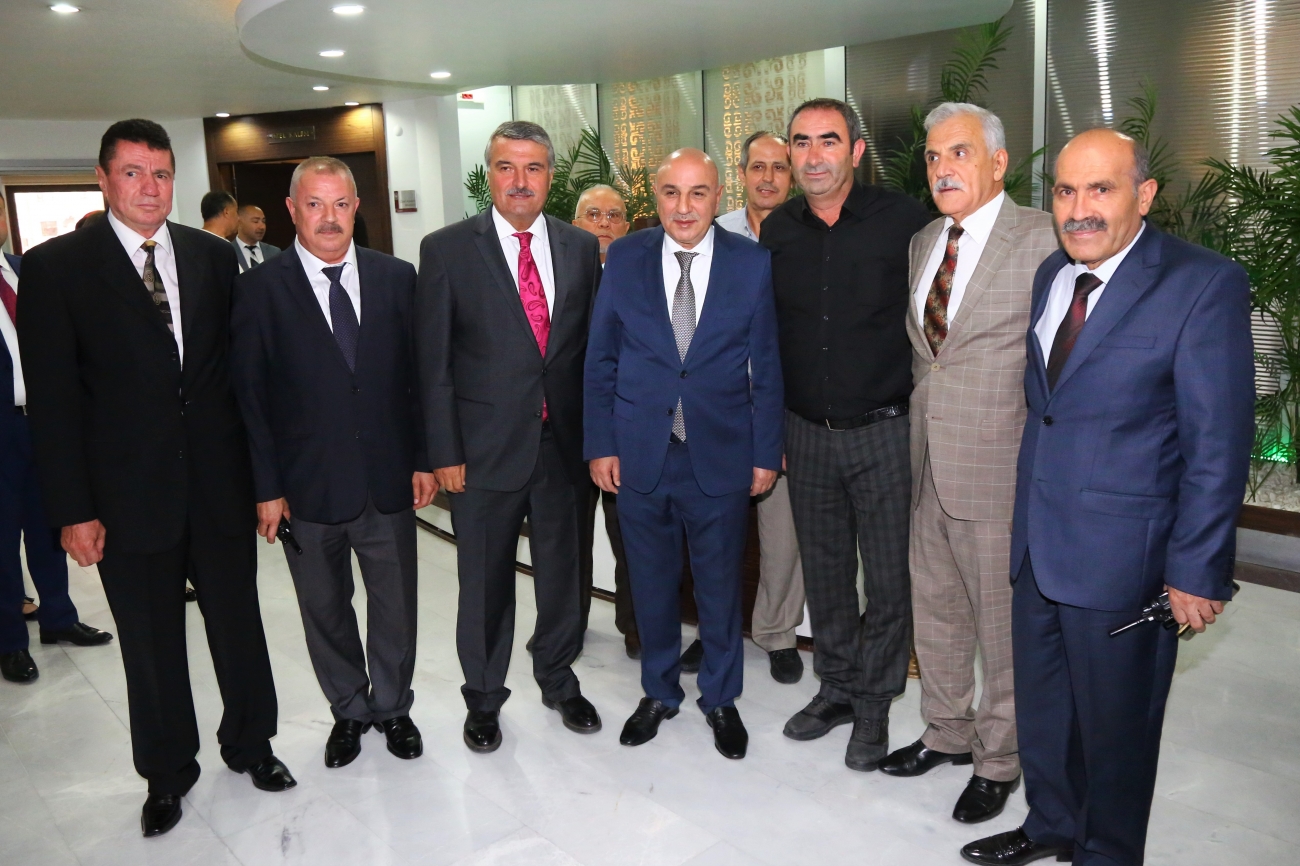 ankara buyuksehir belediyesi ve belediyemiz zabitalari makama ziyareti kecioren belediyesi