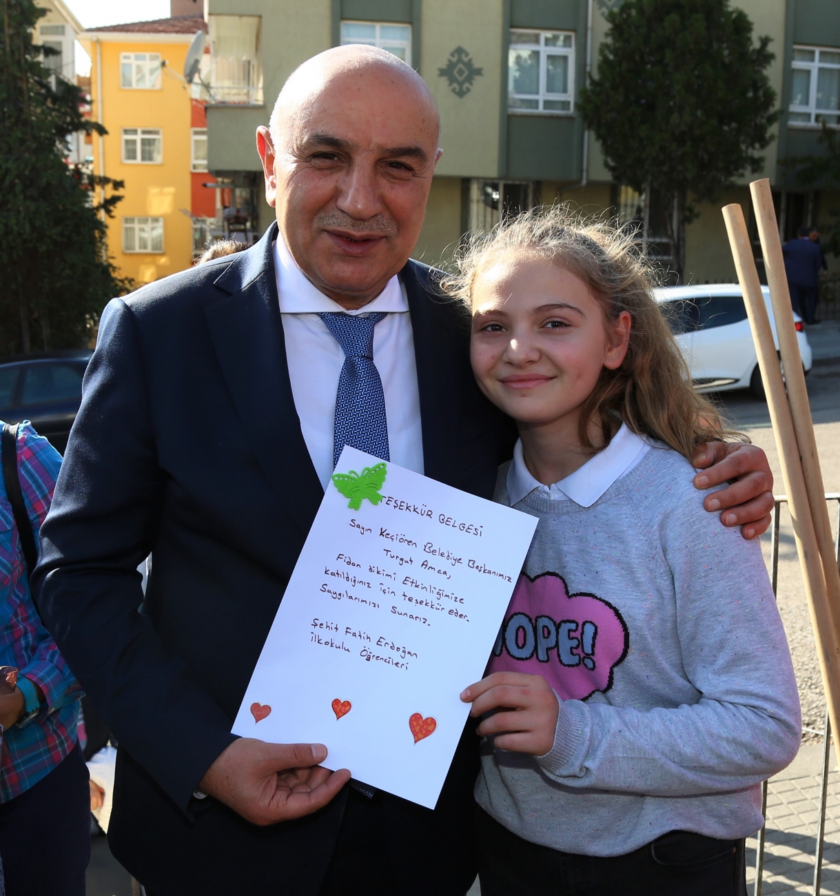 imam hatip ortaokulu agac dikimi