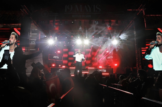 19 Mayıs coşkusu Keçiören’de Sefo konseriyle taçlandı