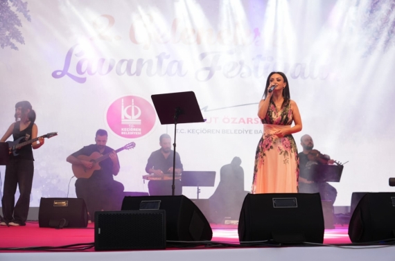 2. Geleneksel Lavanta Festivali Keçiören`de renkli görüntülere sahne oldu