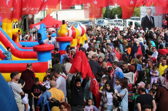 23 Nisan Kutlamaları “Eğlenceli Pazar Etkinliği” ile başladı