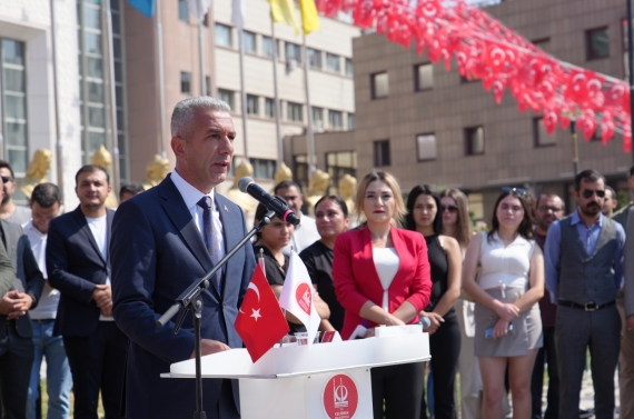 30 Ağustos Zaferi anısına çelenk bırakıldı