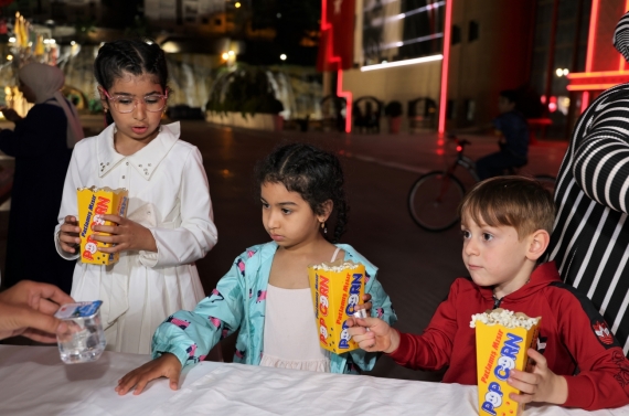 30 Ağustos Zaferi anısına “Veda” filmi Keçiören`de dev ekranda izletildi