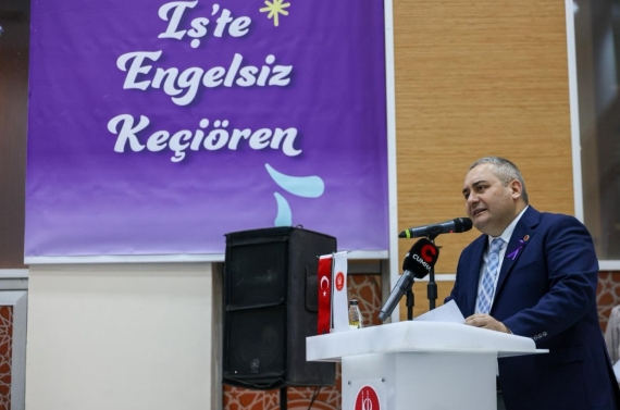 3 Aralık Engelliler Günü için Keçiören’de anlamlı buluşma