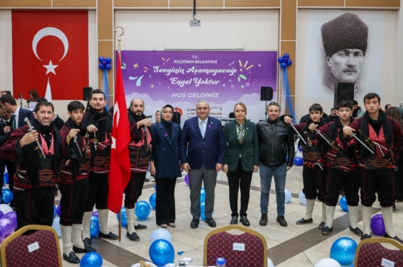 3 Aralık Engelliler Günü için Keçiören’de anlamlı buluşma