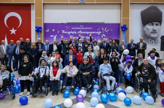 3 Aralık Engelliler Günü için Keçiören’de anlamlı buluşma