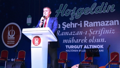 KEÇİÖREN RAMAZAN ETKİNLİKLERİNDE COŞKULU TÜRKÜ ŞÖLENİ