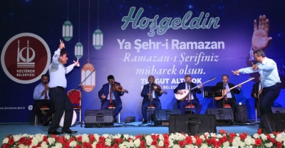 KEÇİÖREN RAMAZAN ETKİNLİKLERİNDE COŞKULU TÜRKÜ ŞÖLENİ