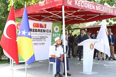 SREBRENİTSA KATLİAMI KEÇİÖREN’DE ANILDI