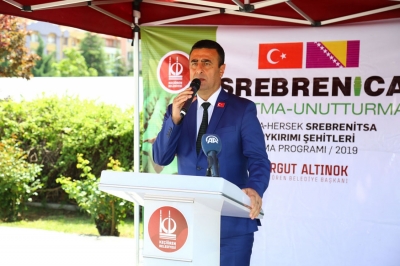 SREBRENİTSA KATLİAMI KEÇİÖREN’DE ANILDI