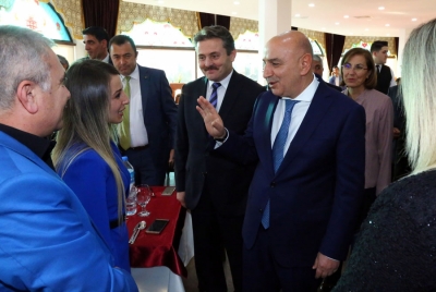 ALTINOK MUHTARLARLA BULUŞTU, MÜJDELERİ ARDI ARDINA SIRALADI