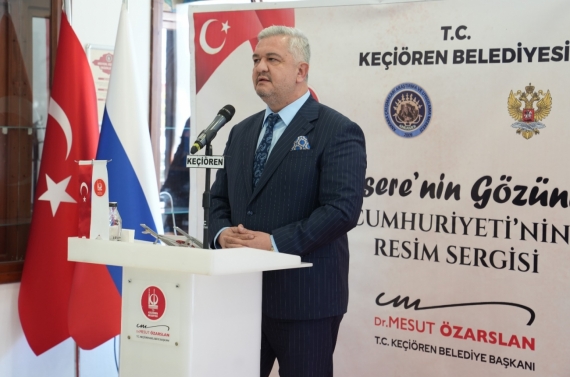 Ankara tarihine ışık tutan resim sergisi Keçiören’de açıldı