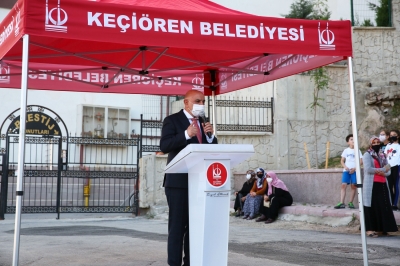 Arif Nihat Asya Parkı’nın açılışını Başkan Altınok yaptı