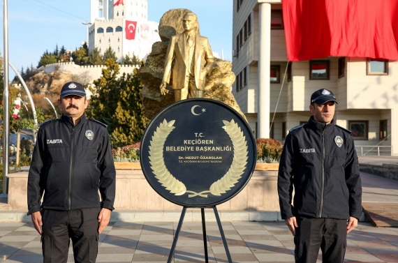Atatürk, vefatının 86. yılında Keçiören`de anıldı