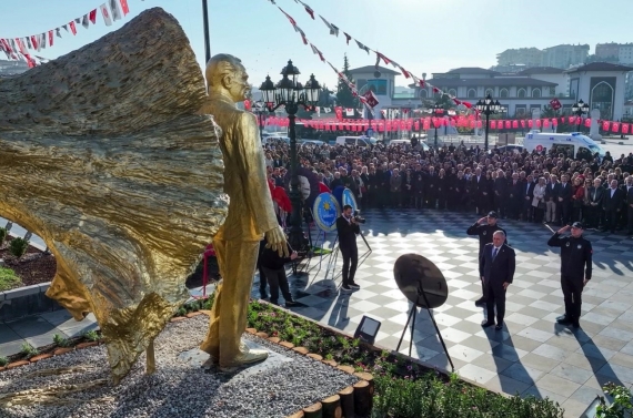 Atatürk, vefatının 87. yılında Keçiören`de saygıyla anıldı