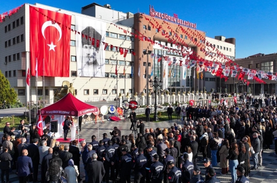 Atatürk, vefatının 87. yılında Keçiören`de saygıyla anıldı