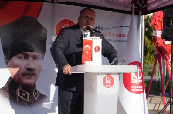 Atatürk, vefatının 87. yılında Keçiören`de saygıyla anıldı