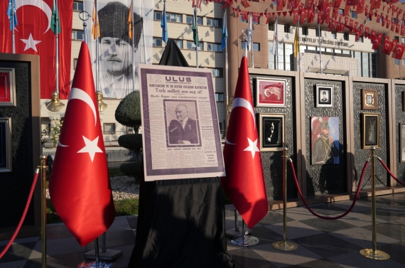 Atatürk, vefatının 87. yılında Keçiören`de saygıyla anıldı