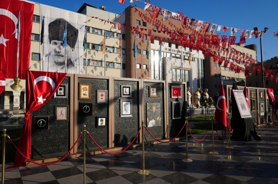 Atatürk, vefatının 87. yılında Keçiören`de saygıyla anıldı