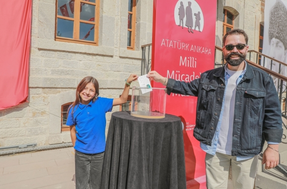 Atatürk Ankara Milli Mücadele Müzesi’nde nostaljik kartpostal günü