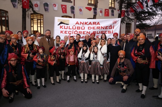 Atatürk`ün Ankara`ya gelişinin 103. yıl dönümü kutlandı