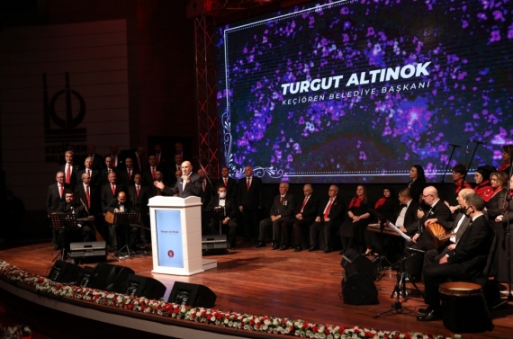 Atatürk’ün Ankara’ya gelişi coşkulu konserle kutlandı