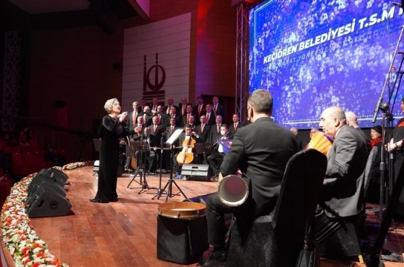 Atatürk’ün Ankara’ya gelişi coşkulu konserle kutlandı