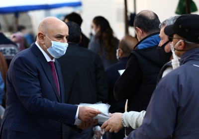Başkan Altınok: 100 bin adet maske dağıttık