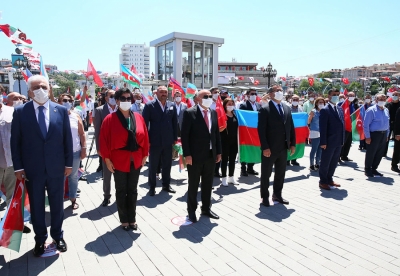 Başkan Altınok: Sonuna kadar Azerbaycanlı kardeşlerimizin yanındayız