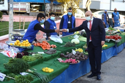 Başkan Altınok’tan semt pazarlarına Ramazan denetimi