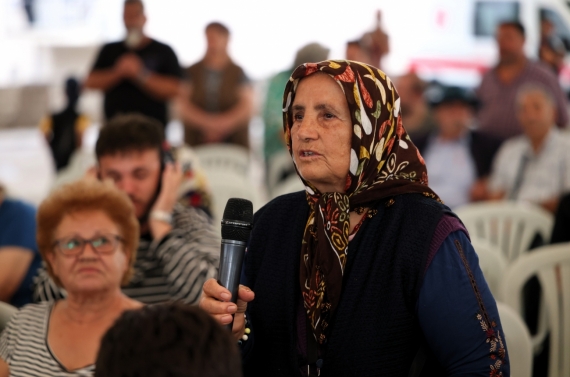 Başkan Özarslan, 19 Mayıs Mahallesi sakinleriyle buluştu