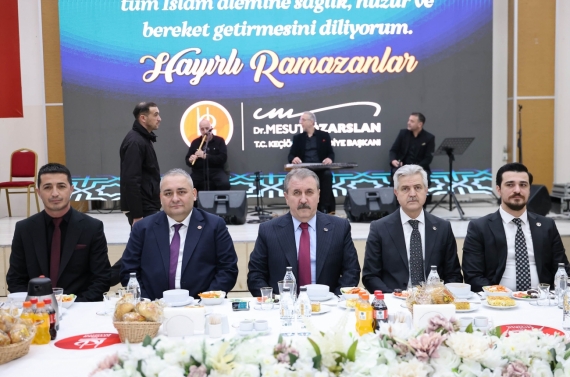 Başkan Özarslan, BBP tarafından düzenlenen iftar programına katıldı