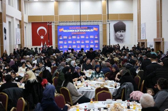 Başkan Özarslan, BBP tarafından düzenlenen iftar programına katıldı