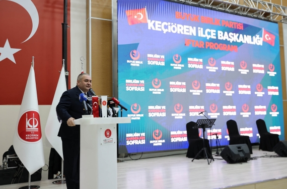 Başkan Özarslan, BBP tarafından düzenlenen iftar programına katıldı