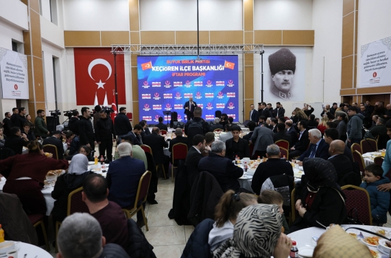 Başkan Özarslan, BBP tarafından düzenlenen iftar programına katıldı