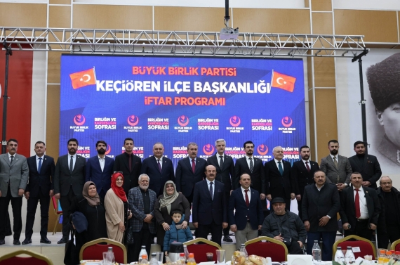 Başkan Özarslan, BBP tarafından düzenlenen iftar programına katıldı