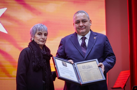 Başkan Özarslan, İstiklal Marşı’nın kabulünün 105. yıl dönümü programına katıldı