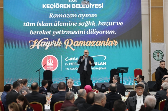 Başkan Özarslan, Ordulularla iftar sofrasında buluştu