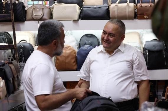 Başkan Özarslan, Osmanlı Halk Pazarı esnafıyla buluştu