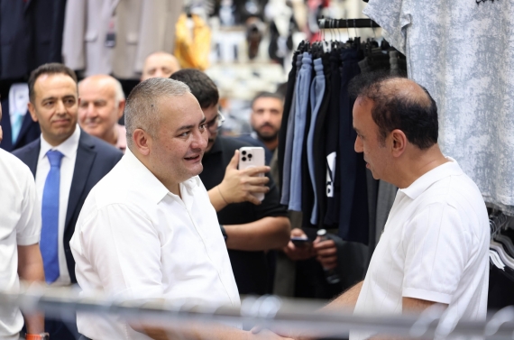 Başkan Özarslan, Osmanlı Halk Pazarı esnafıyla buluştu