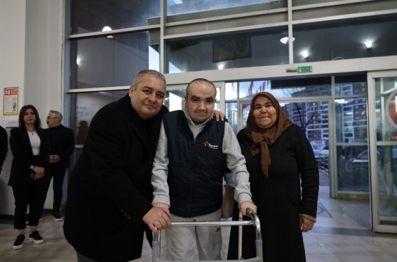 Başkan Özarslan, özel gereksinimli bireyler ve sporcularla iftarda buluştu