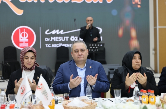 Başkan Özarslan, ramazanın ilk iftarını şehit aileleri ve gazilerle yaptı