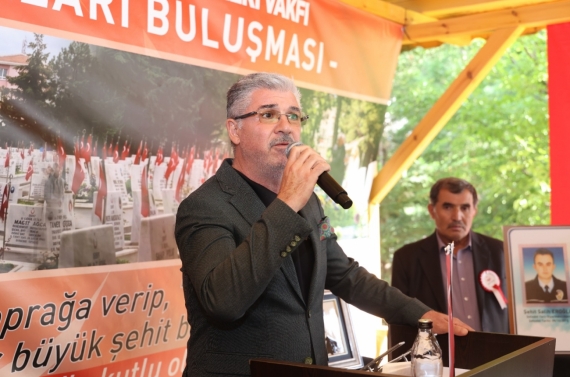 Başkan Özarslan, şehit babaları ve gazilerle Babalar Günü programında buluştu