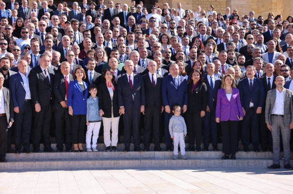 Başkan Özarslan Anıtkabir’i ziyaret etti