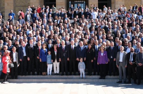 Başkan Özarslan Anıtkabir’i ziyaret etti