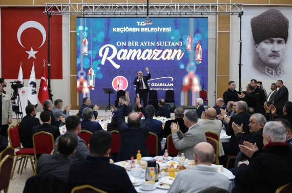 Başkan Özarslan Ayaş, Beypazarı, Çamlıdere, Güdül, Kızılcahamam, Nallıhan ve Kahramankazanlılarla iftar sofrasında buluştu