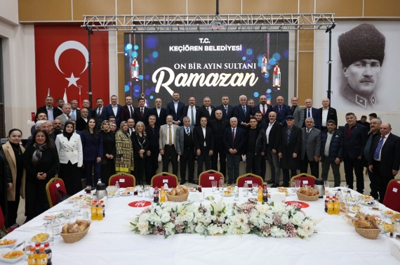 Başkan Özarslan Ayaş, Beypazarı, Çamlıdere, Güdül, Kızılcahamam, Nallıhan ve Kahramankazanlılarla iftar sofrasında buluştu