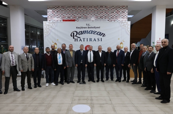 Başkan Özarslan Ayaş, Beypazarı, Çamlıdere, Güdül, Kızılcahamam, Nallıhan ve Kahramankazanlılarla iftar sofrasında buluştu