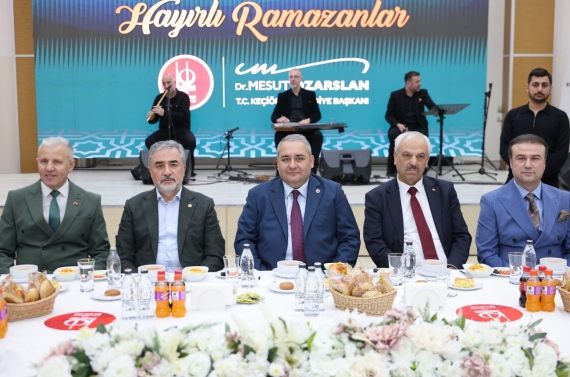 Başkan Özarslan Doğu Karadenizlilerle iftar sofrasında buluştu